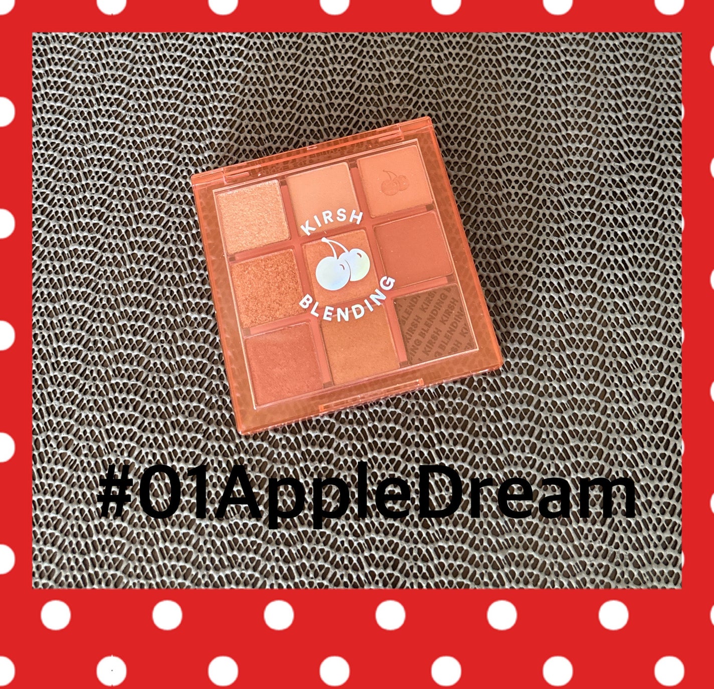 スイートドリームアイパレット/KIRSH(キルシー)/アイシャドウパレットを使ったクチコミ(1枚目)