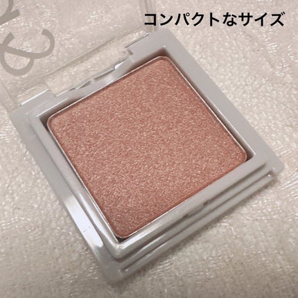 メロウタッチシングルアイシャドウ/&nd by rom&nd/単色アイシャドウを使ったクチコミ(2枚目)