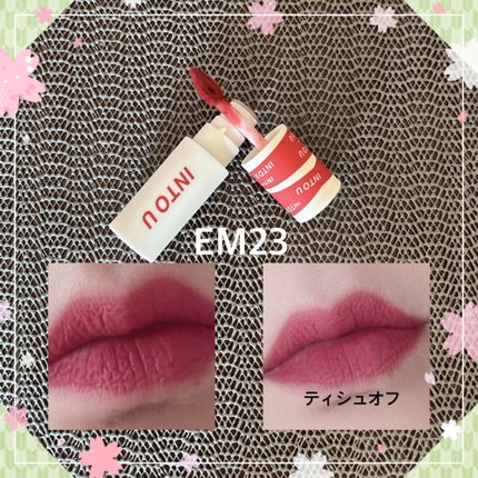 スーパーマットリップ&チークマッドミニセット CT01 クールトーン/INTO U/メイクアップキットの画像