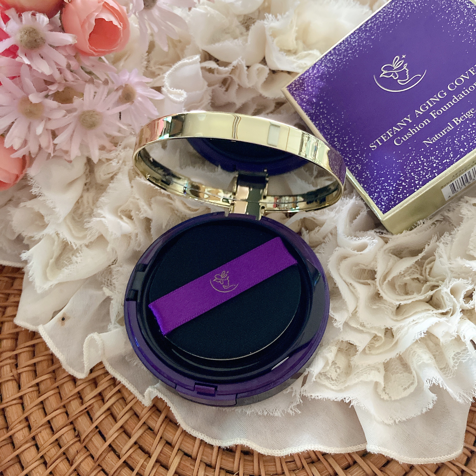 ステファニーエイジングカバー クッションファンデーション/STEFANY AGING COVER/クッションファンデーションを使ったクチコミ（2枚目）