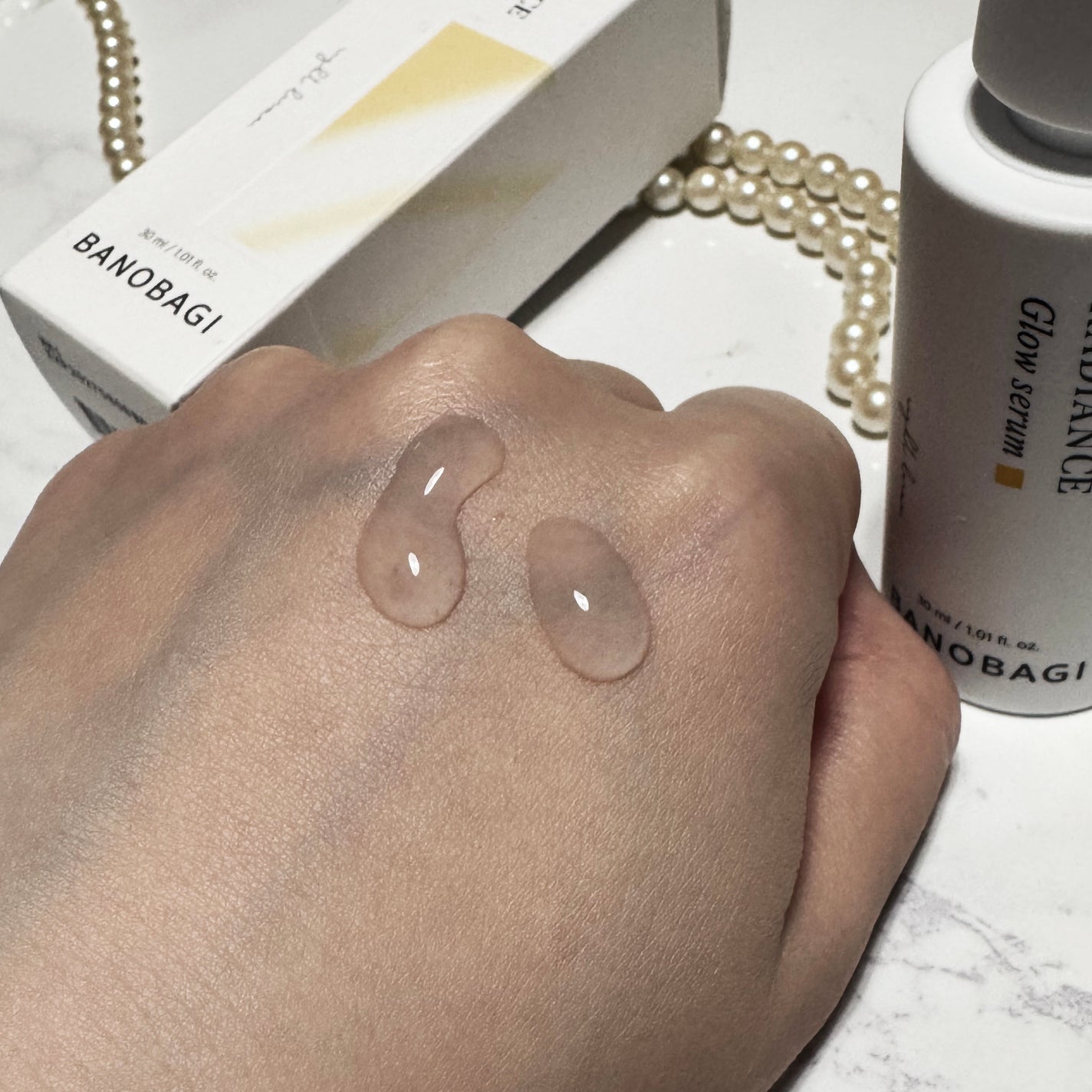 アルファラディアンスグローセラム/BANOBAGI/美容液を使ったクチコミ(3枚目)