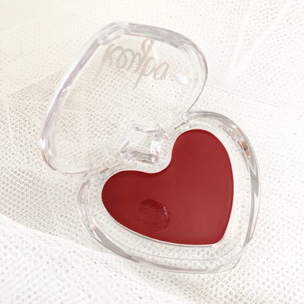 ハートキーリング リップ&チーク/keybo/口紅を使ったクチコミ(5枚目)