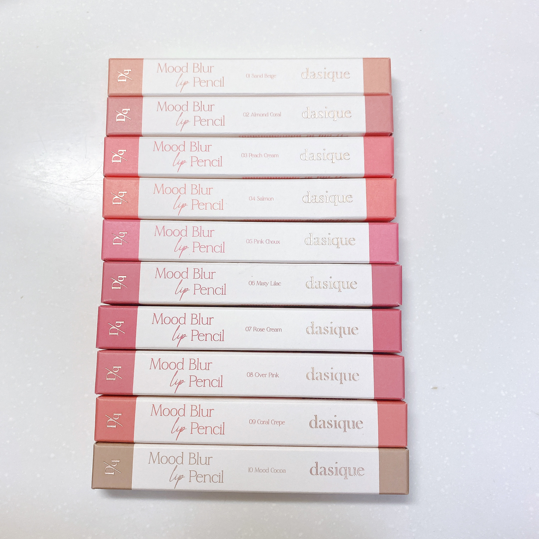 ムードブラーリップペンシル/dasique/リップライナーを使ったクチコミ（3枚目）