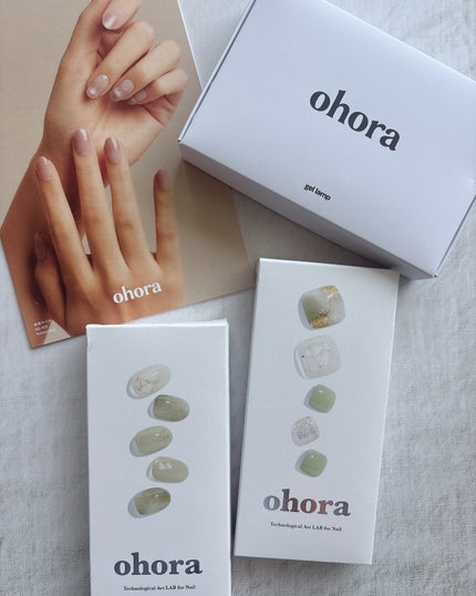 セミキュアジェルネイル(ハンド)/ohora/ネイルシールを使ったクチコミ(5枚目)