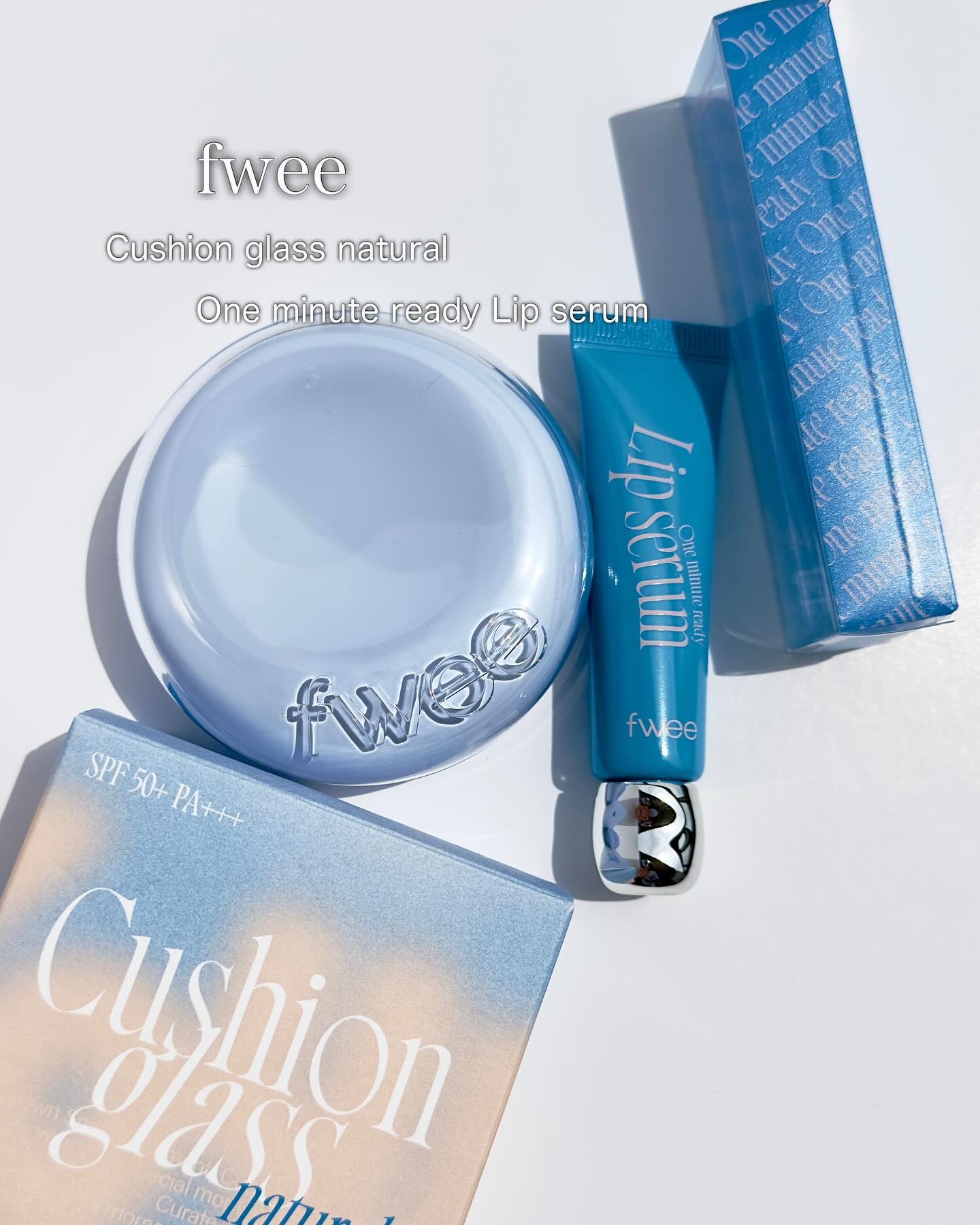 フィー クッションガラス ナチュラル/fwee/クッションファンデーションを使ったクチコミ（1枚目）