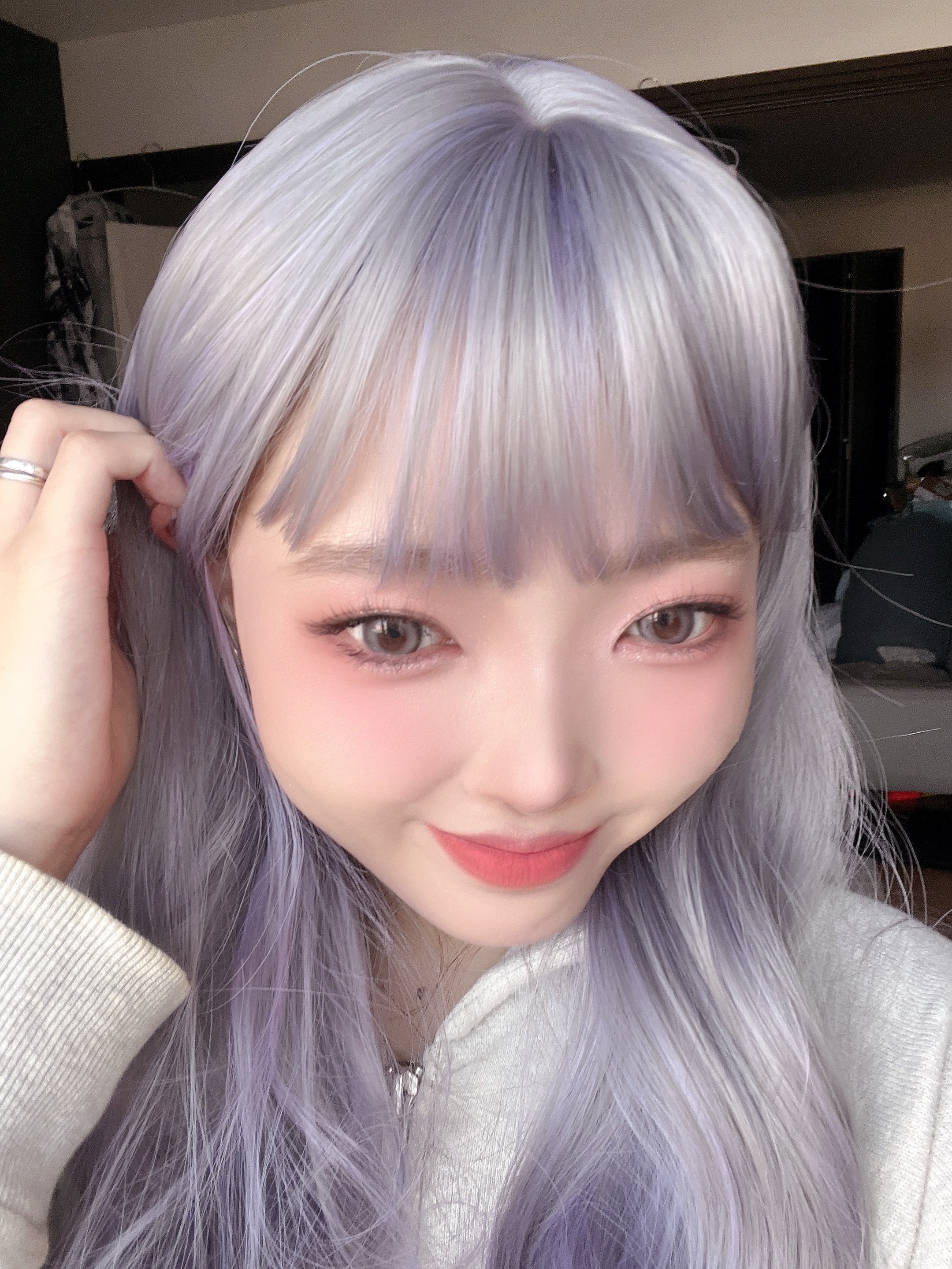 うるふわ仕上げパウダー/CEZANNE/ルースパウダーを使ったクチコミ（1枚目）