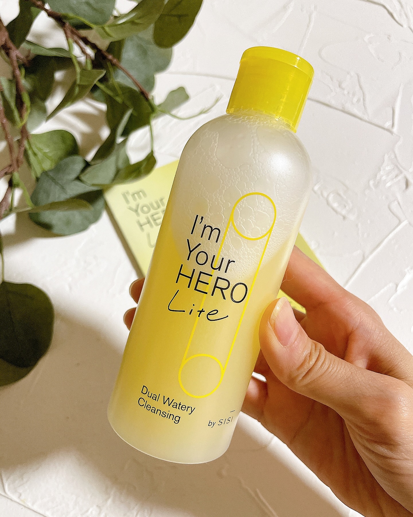 アイムユアヒーロー ライト/SISI/クレンジングウォーターを使ったクチコミ（2枚目）