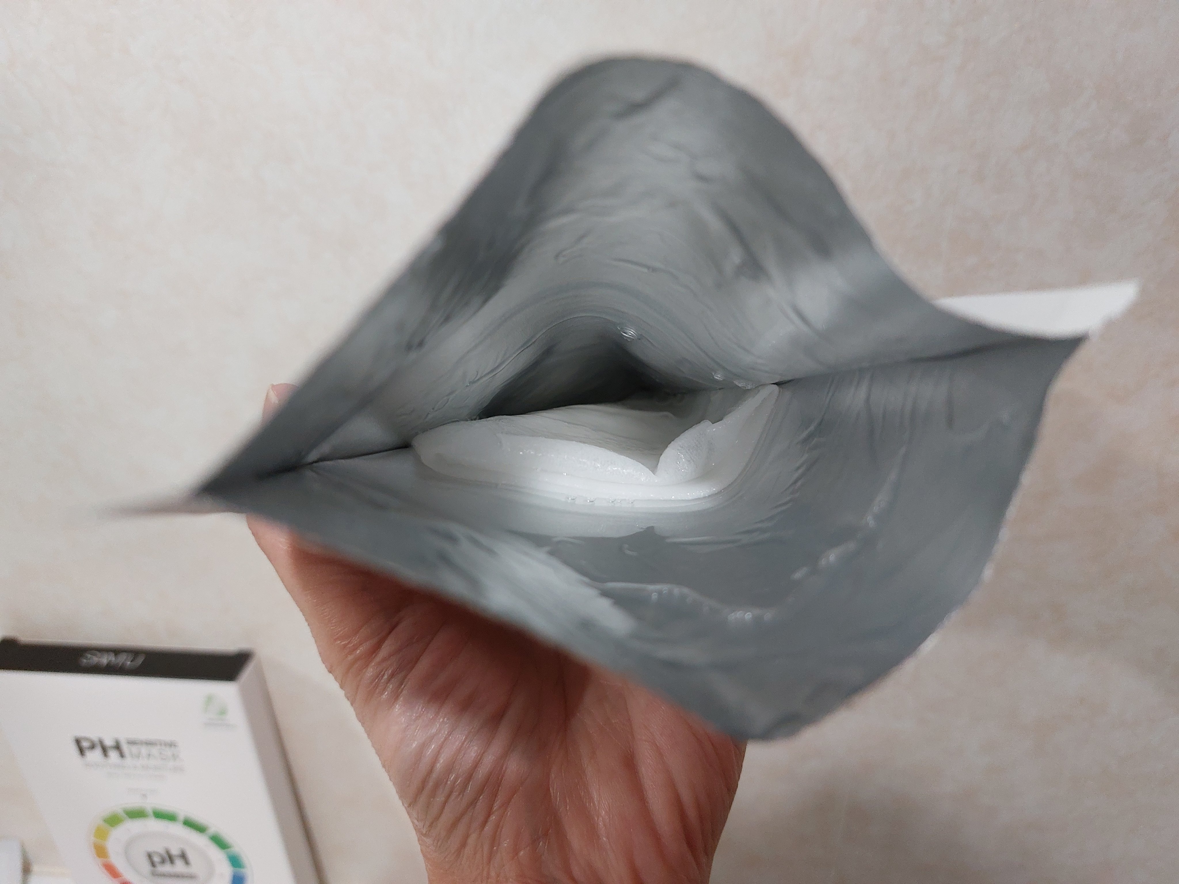 PHセンシティブマスクスージング＆モイスト/SAM'U/シートマスク・パックを使ったクチコミ（2枚目）