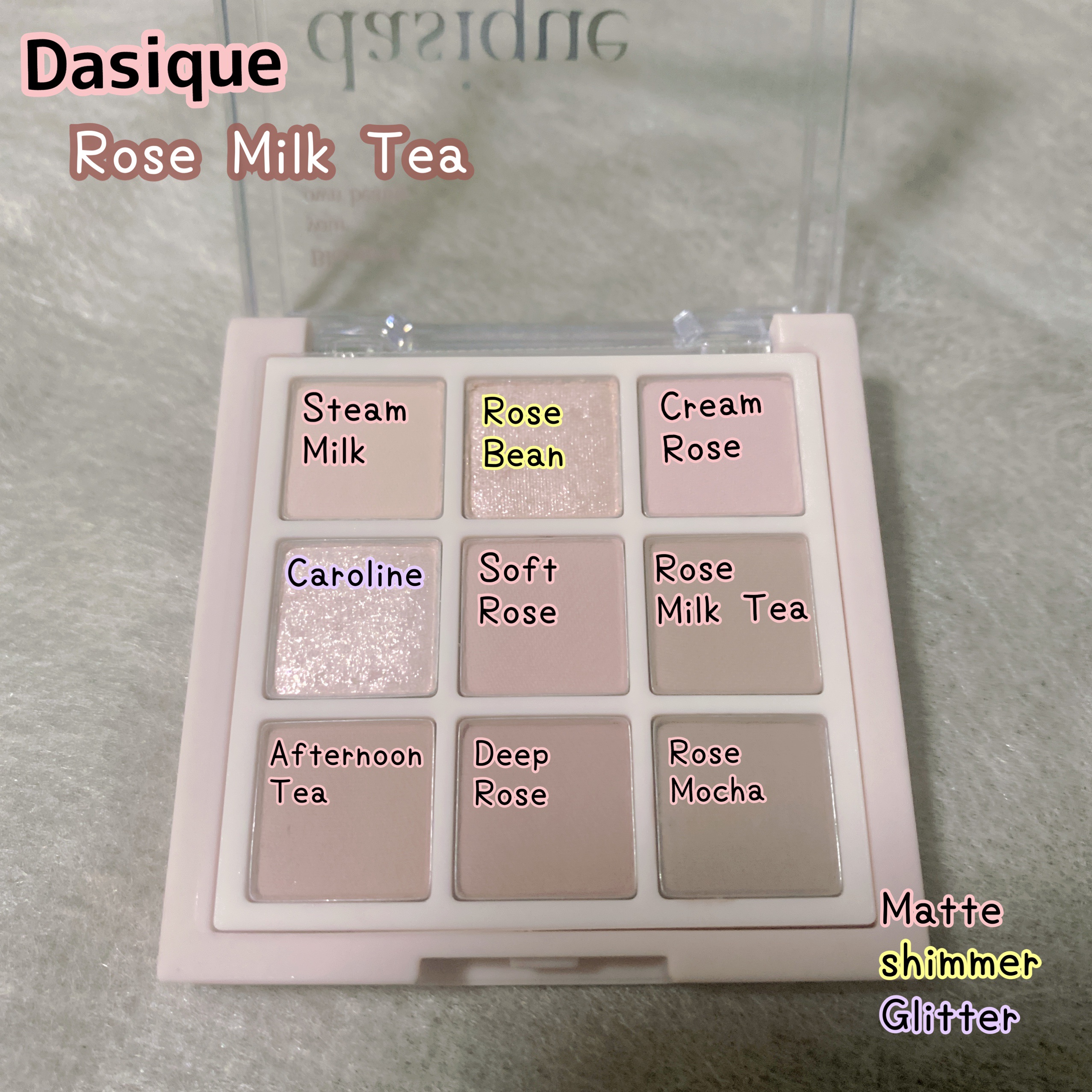 ミニシャドウパレット/dasique/アイシャドウパレットを使ったクチコミ（2枚目）