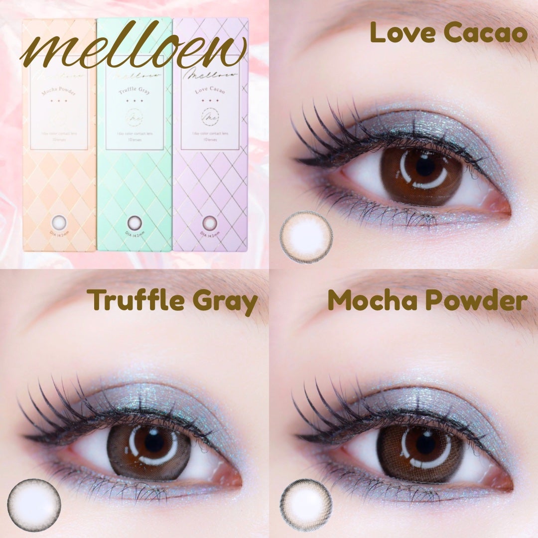 melloew 1day/melloew/ワンデー(1DAY)カラコンを使ったクチコミ(1枚目)
