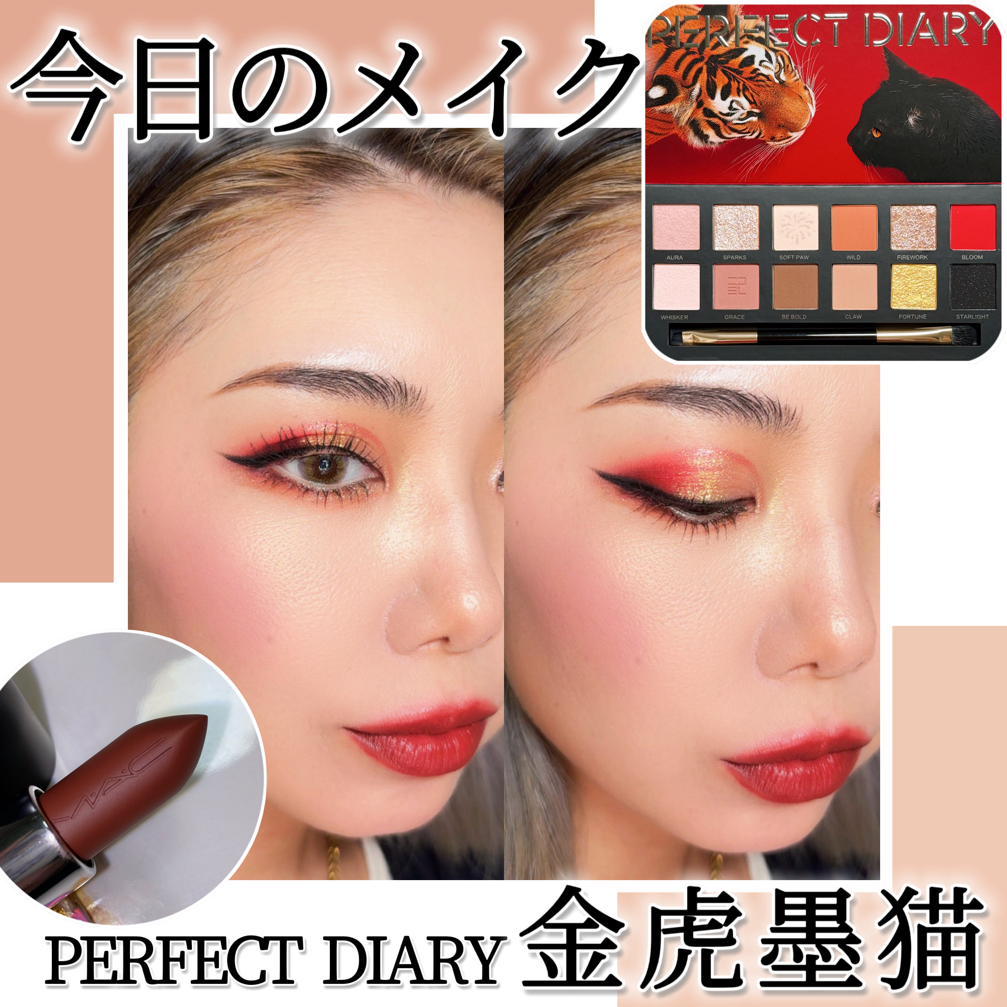 エクスプローラ12色 動物アイシャドウパレット/PERFECT DIARY/アイシャドウパレットを使ったクチコミ（1枚目）