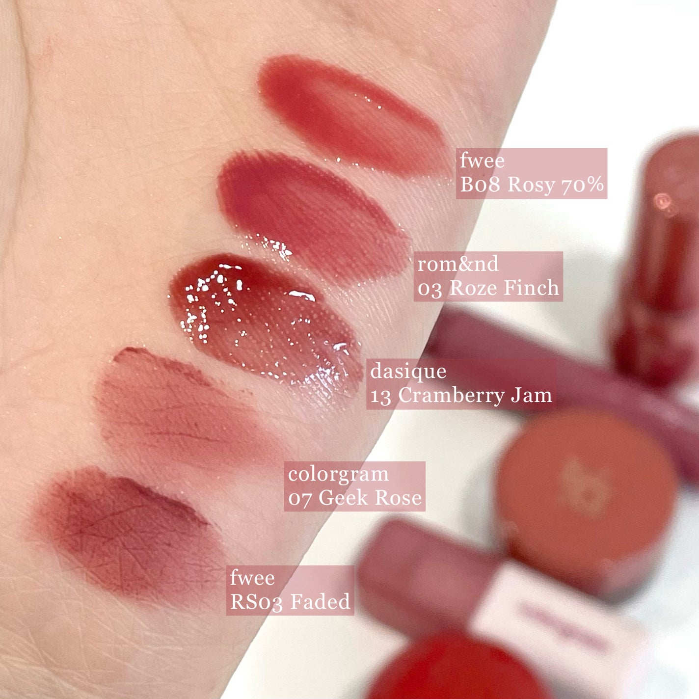 フルーティーリップジャム/dasique/リップバームを使ったクチコミ(2枚目)