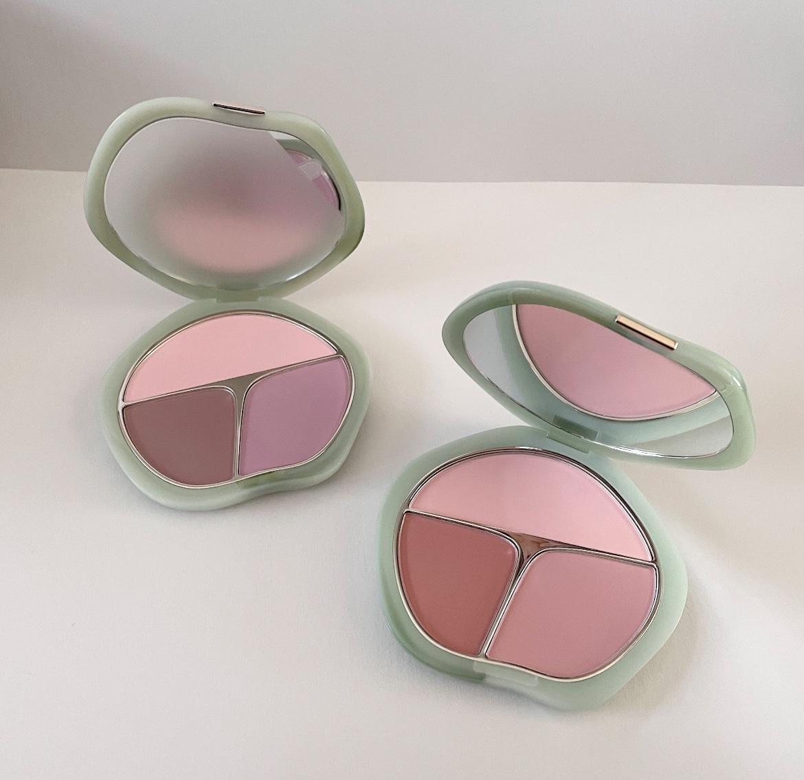 TIMAGE  3色チークパレット/TIMAGE/パウダーチークを使ったクチコミ（1枚目）