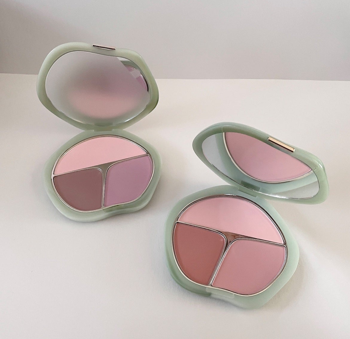 TIMAGE 3色チークパレット/TIMAGE/パウダーチークを使ったクチコミ(1枚目)