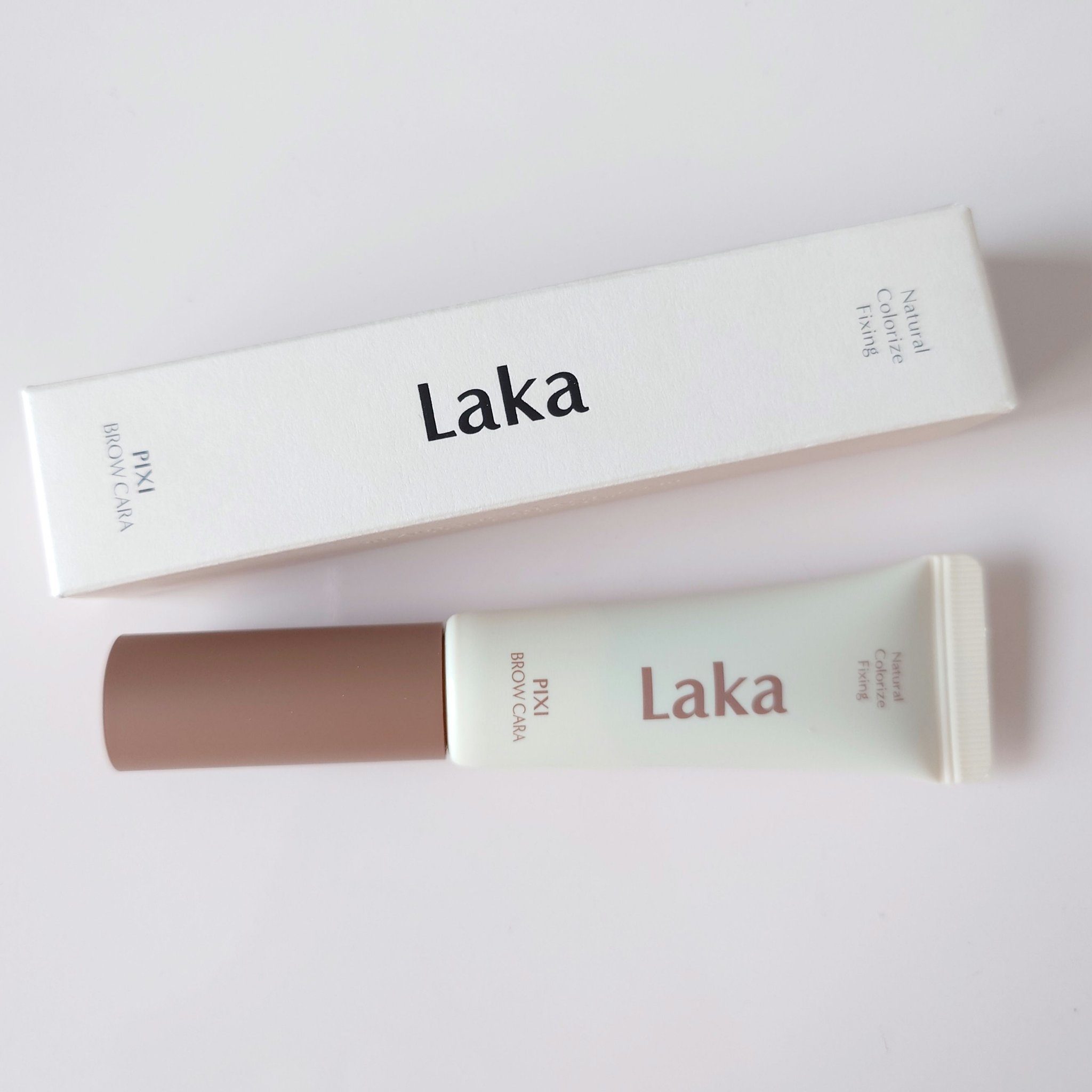 ラカ ピクシーブロウカラ/Laka/眉マスカラを使ったクチコミ（1枚目）