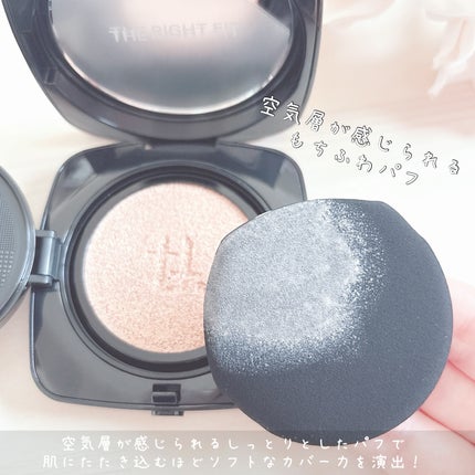 レイヤリングフィット グロークッションEX/TFIT/クッションファンデーションを使ったクチコミ(3枚目)