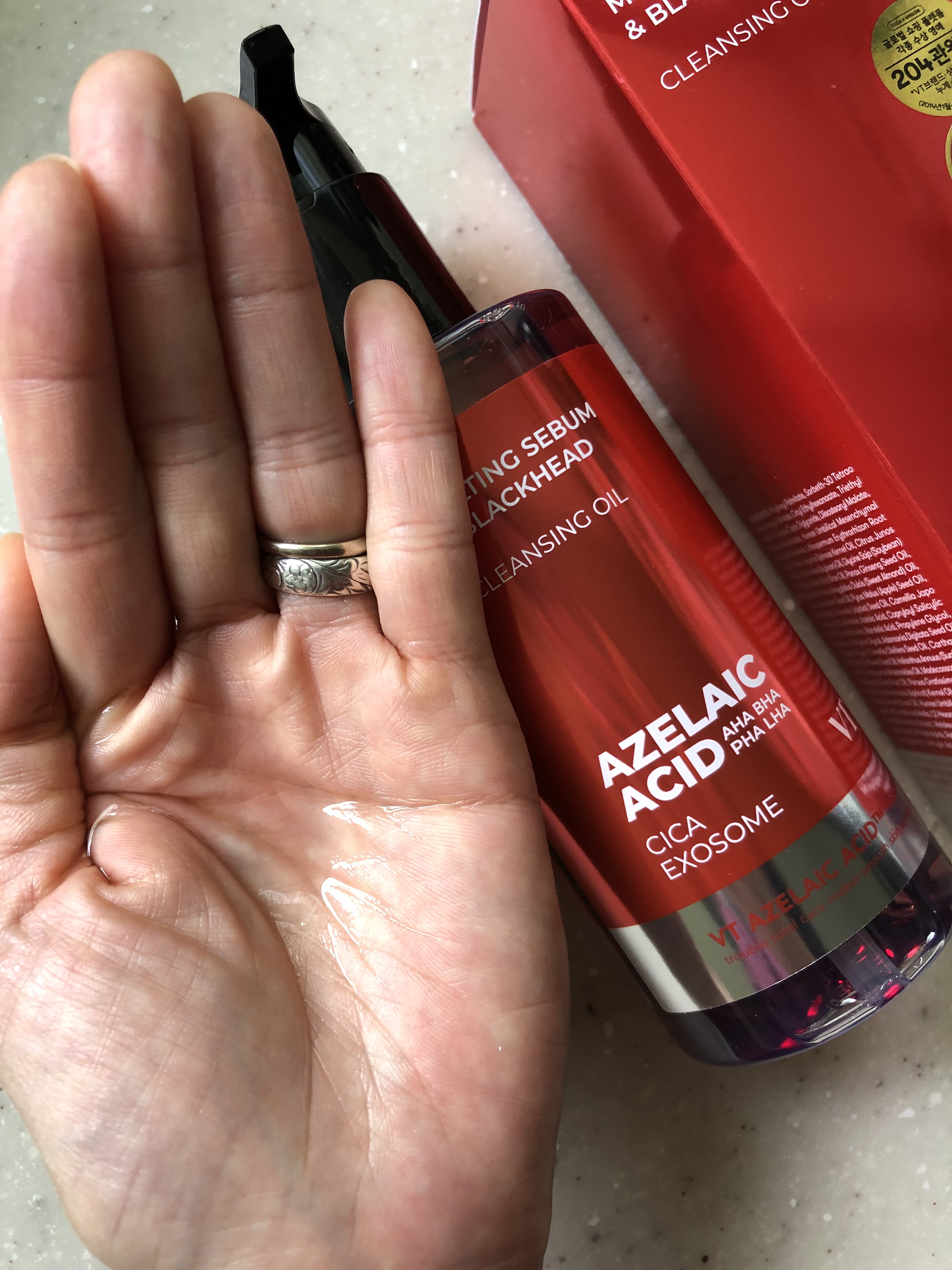 AZケア クレンジングオイル/VT/オイルクレンジングを使ったクチコミ（2枚目）