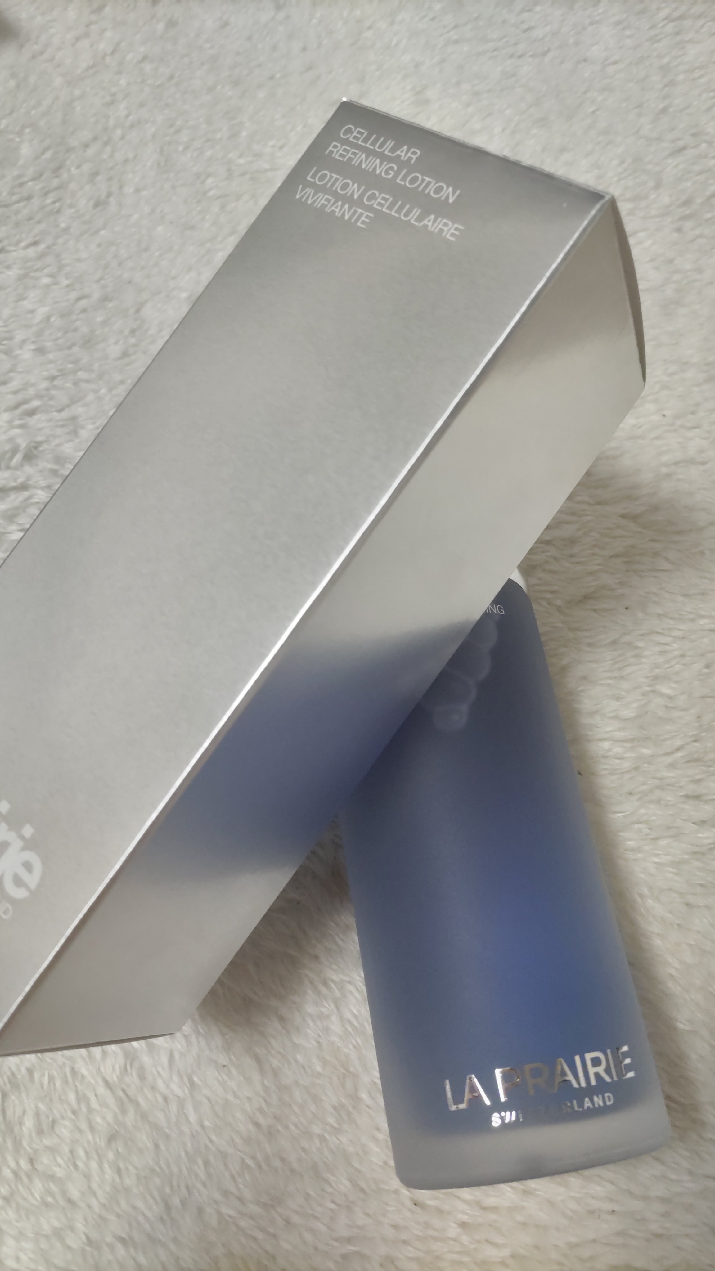 試してみた】リファイニングローション ラ・プレリーの効果・肌