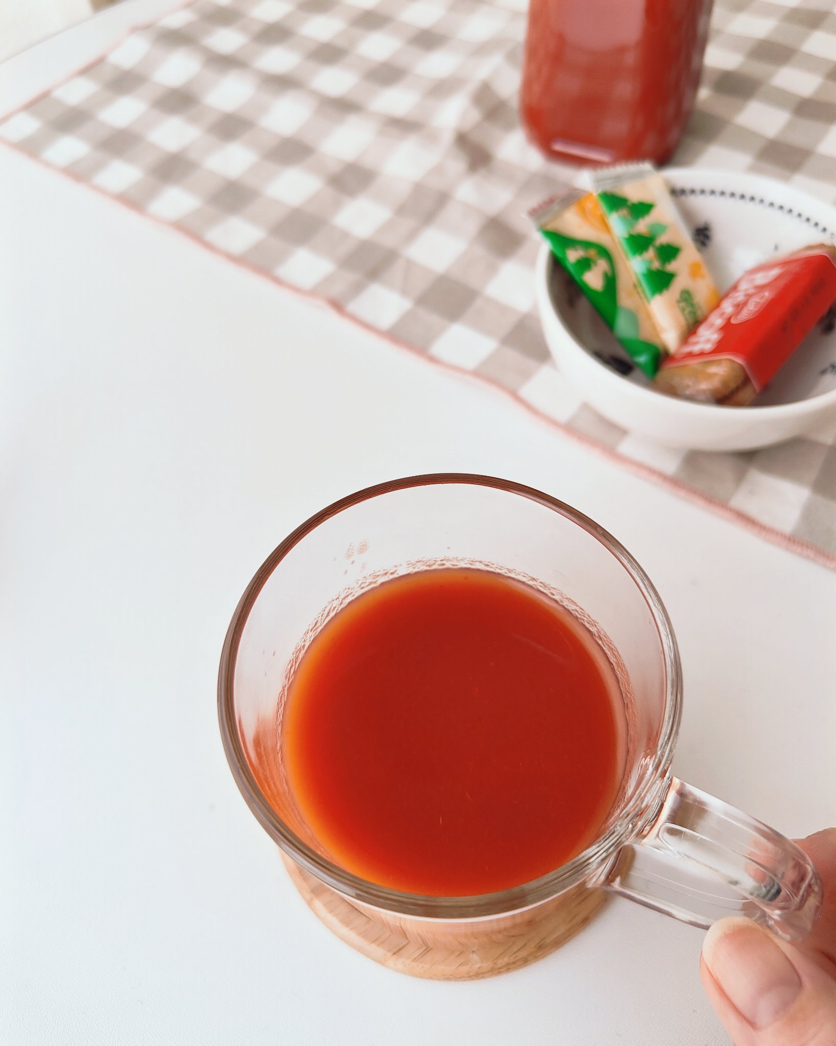 カゴメトマトジュース 食塩無添加/カゴメ/野菜ジュースを使ったクチコミ（2枚目）