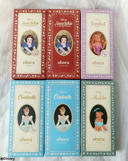 ハンド&ペディキュアセット Disney collection/ohora/ネイルシールを使ったクチコミ(2枚目)
