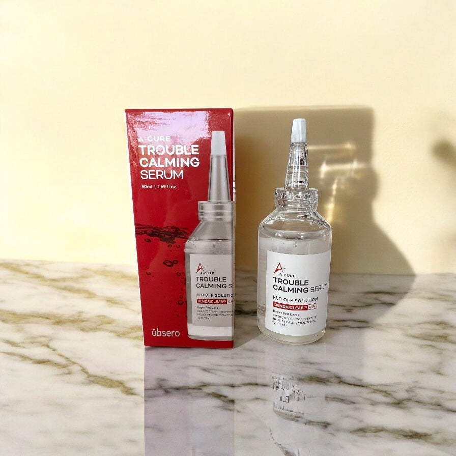 エーキュアトラブルカーミングセラム/obsero/美容液を使ったクチコミ(2枚目)