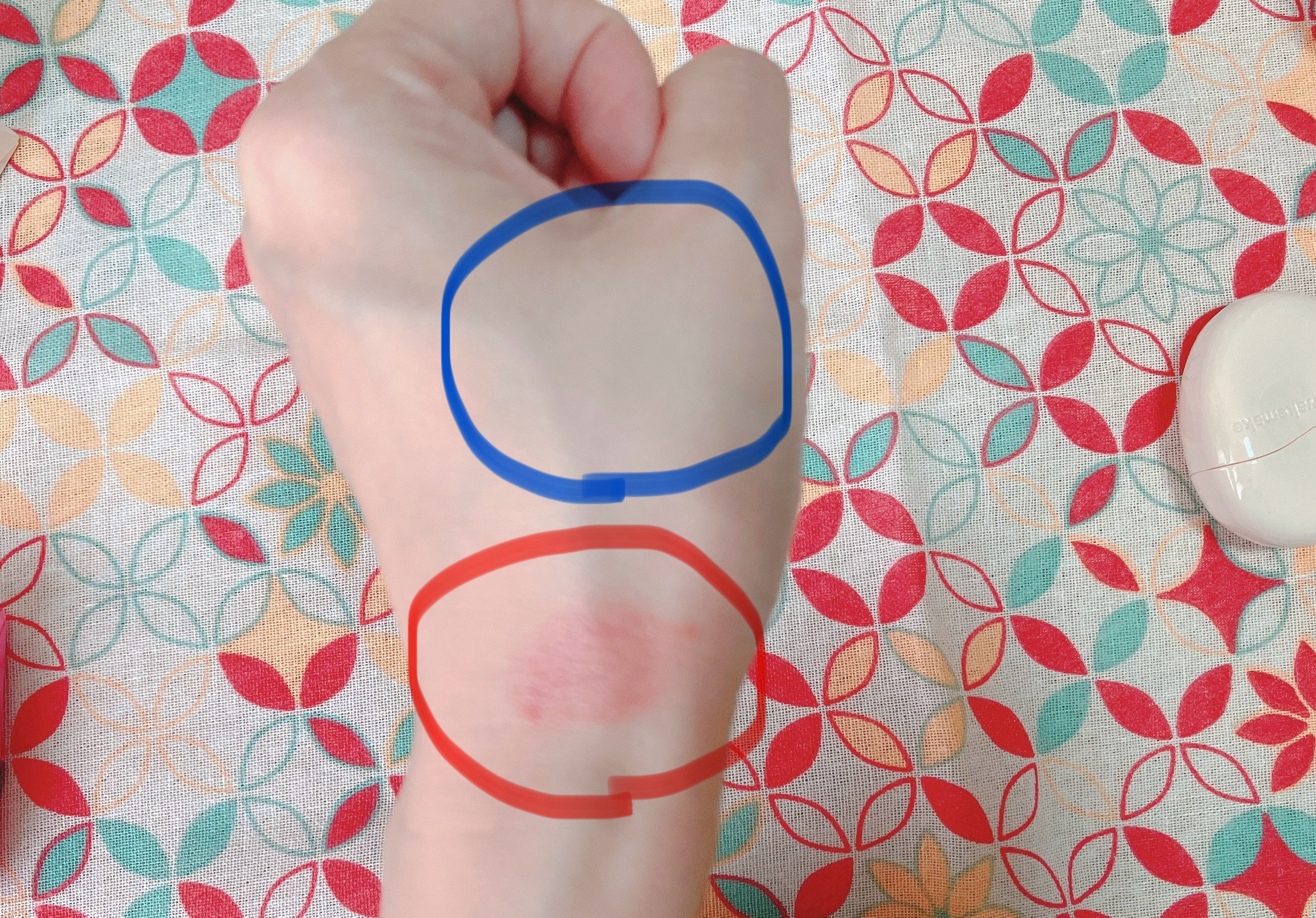 ウォータフルグロウティント/wakemake/リップティントを使ったクチコミ（2枚目）