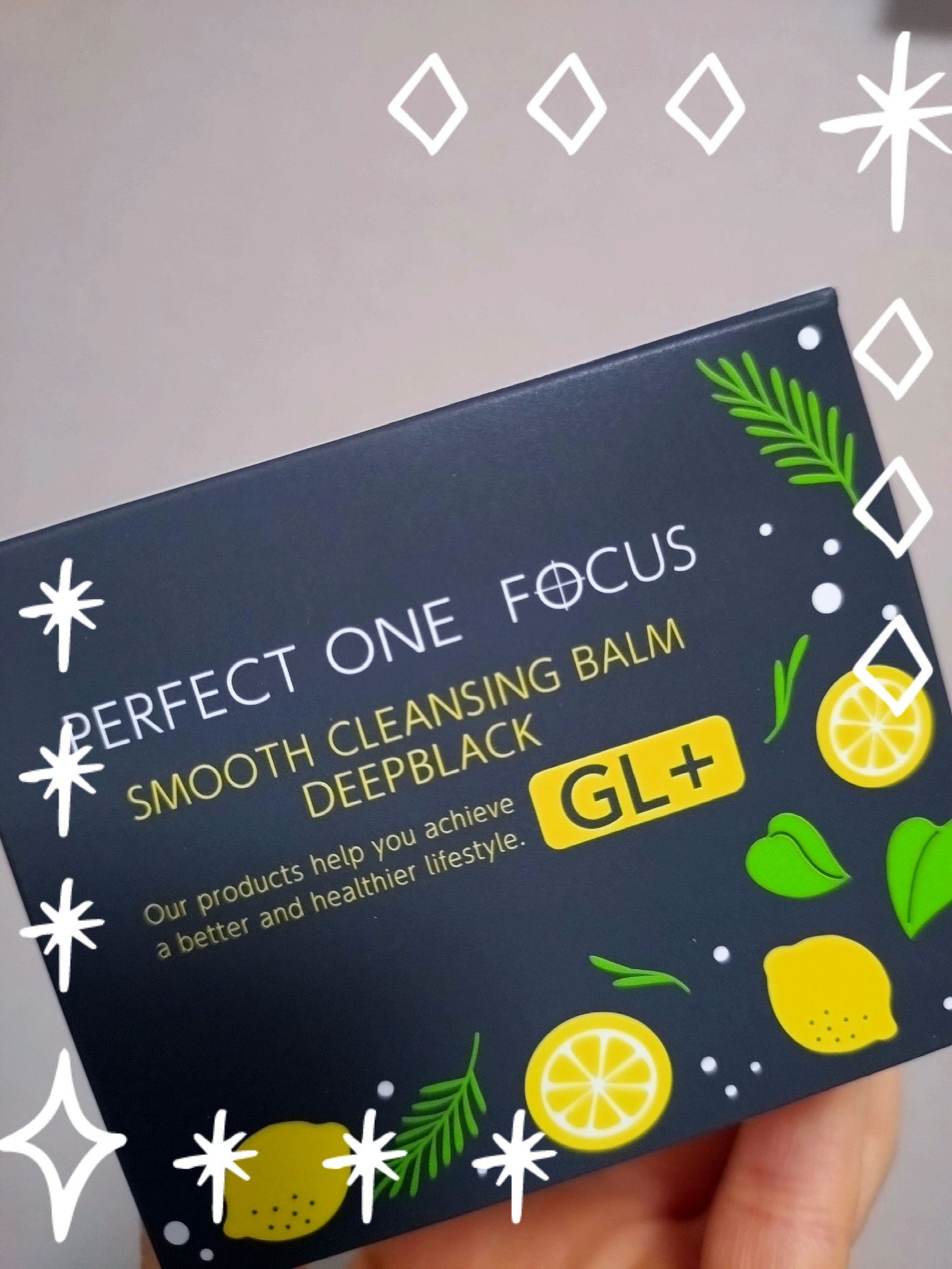 スムースクレンジングバーム ディープブラック GL+/PERFECT ONE FOCUS/クレンジングバームを使ったクチコミ(1枚目)