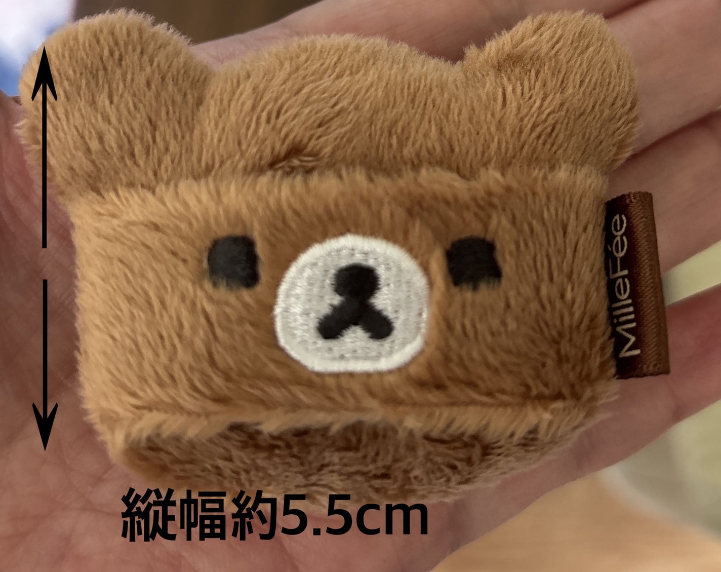 エアリーパウダーパフ チャイロイコグマ/MilleFée/パフ・スポンジを使ったクチコミ(2枚目)