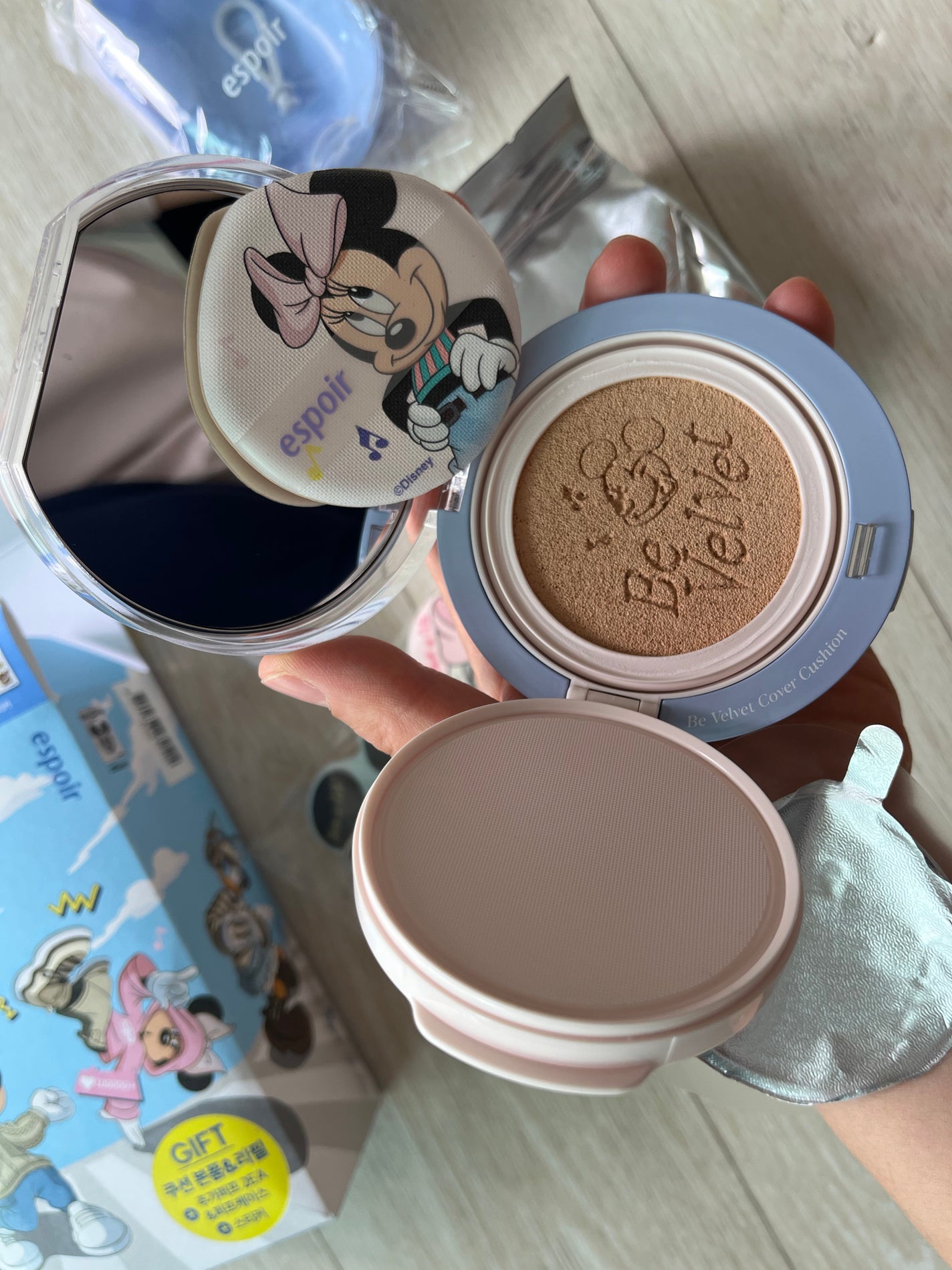 ビーベルベットカバークッション/espoir/クッションファンデーションを使ったクチコミ(3枚目)