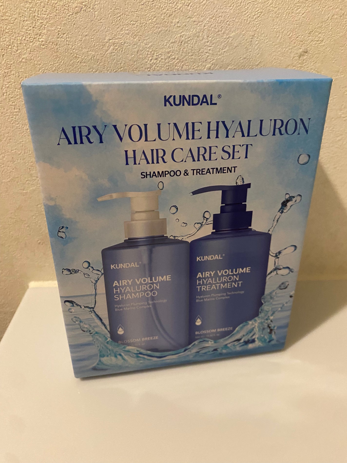 ヒアルロンエアリーボリューム シャンプー&トリートメントセット/KUNDAL/市販シャンプーを使ったクチコミ(1枚目)