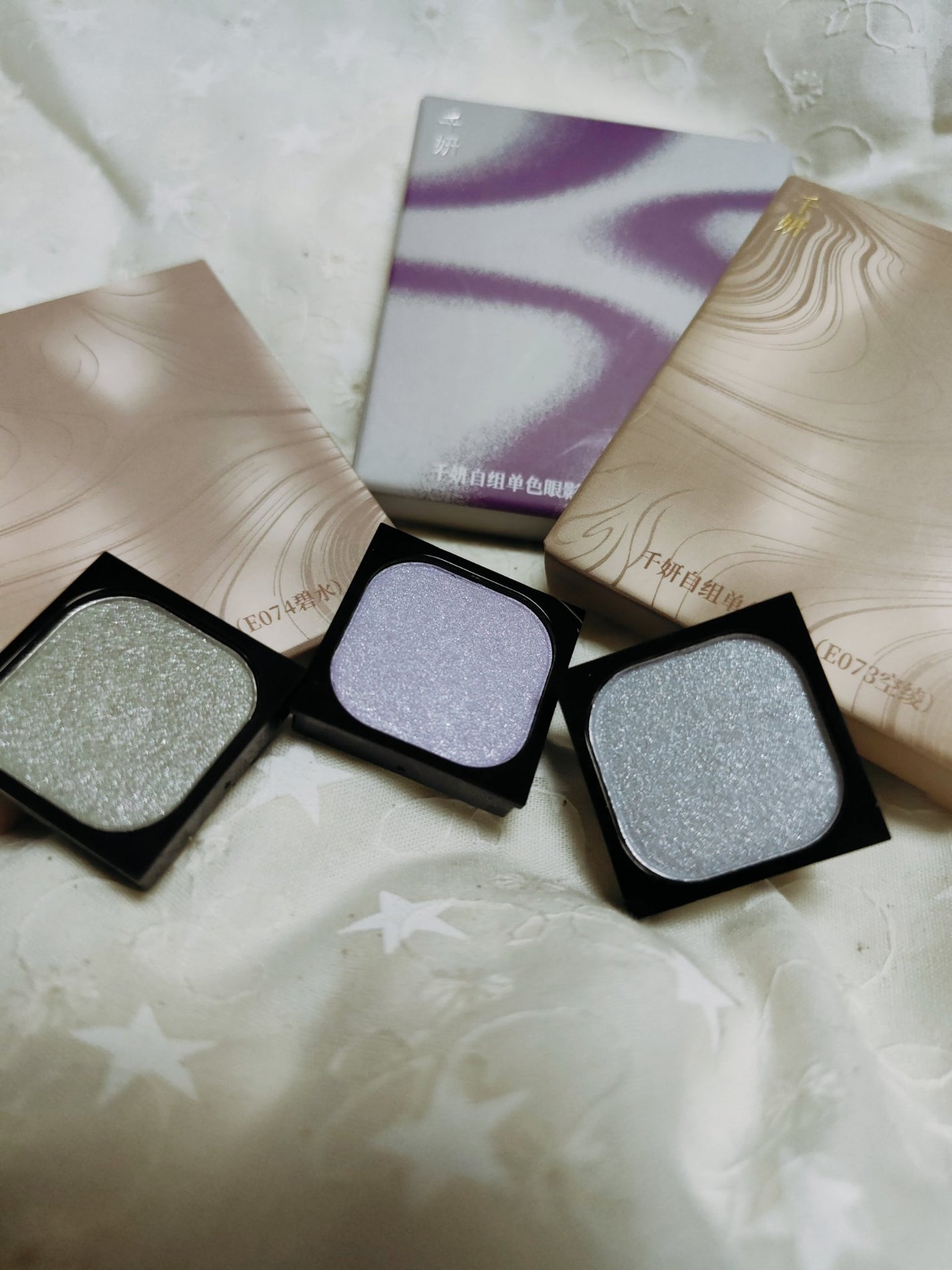 Sサイズアイシャドウブロック マグネット式カスタムパレット/CHEERYEP/単色アイシャドウを使ったクチコミ(1枚目)