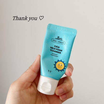 CICA マイルドフォームクレンザー/VT/洗顔フォームを使ったクチコミ(1枚目)