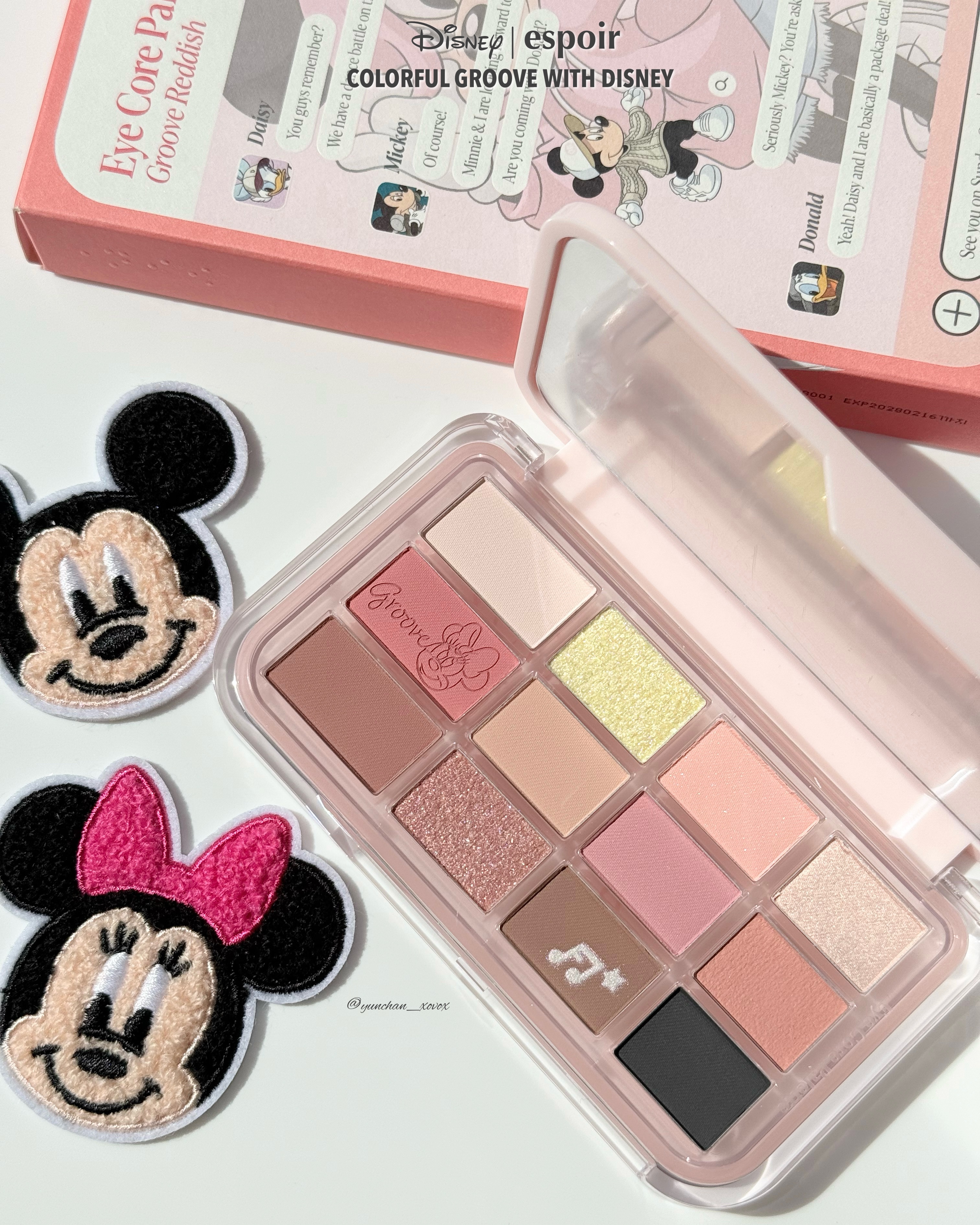 ブラリーチーク(ディズニーエディション) 03 ロアロージー/espoir/チークを使ったクチコミ（3枚目）