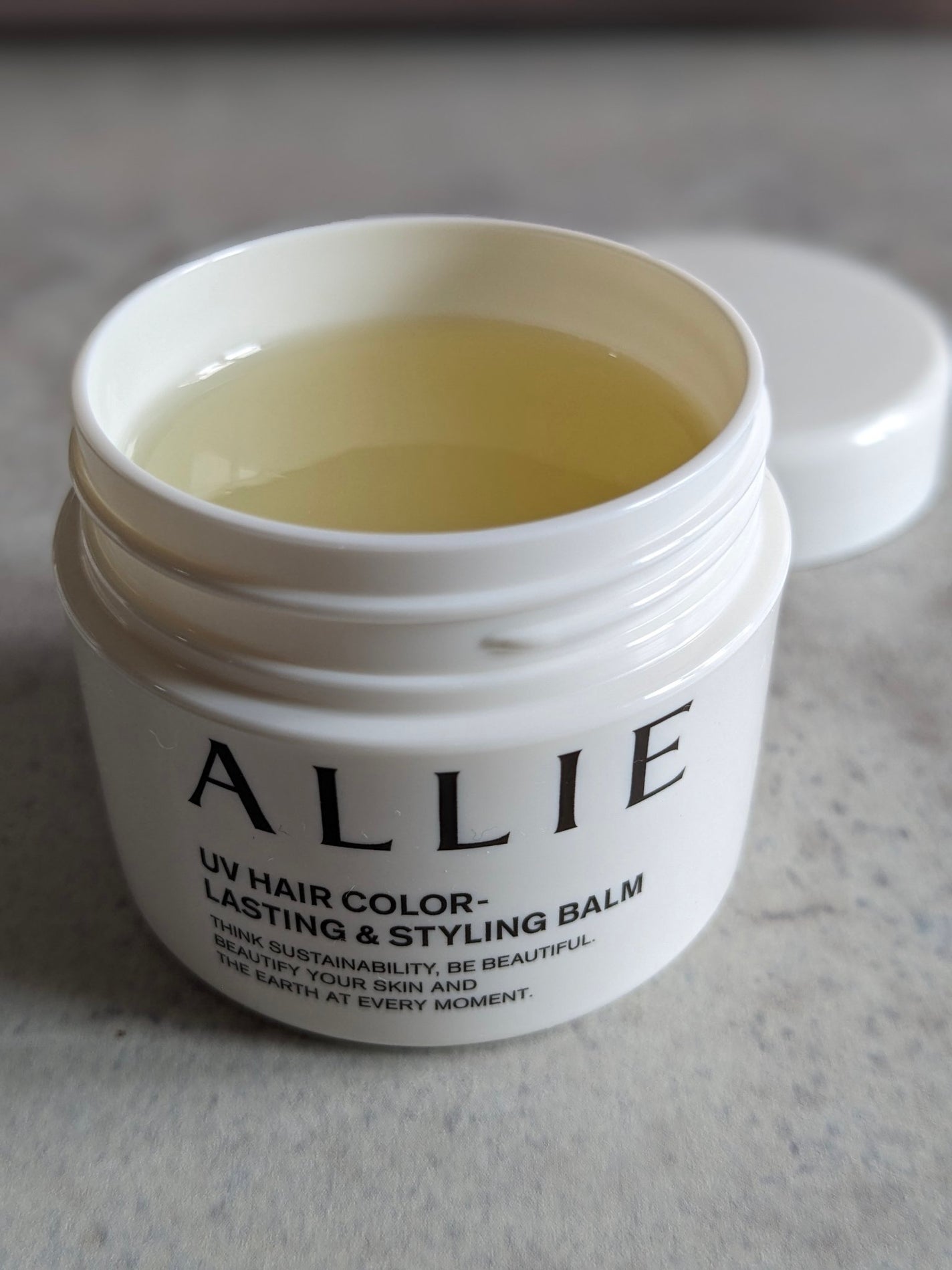 アリィー クロノビューティ UV ヘアカラーラスティング&スタイリング バーム/アリィー/ヘアバームを使ったクチコミ(3枚目)