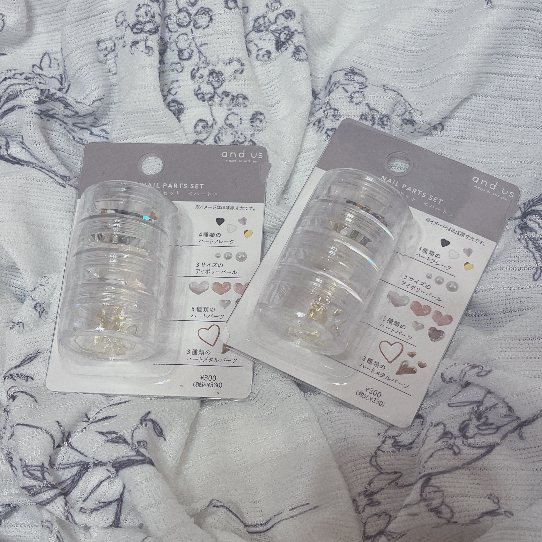 ネイルパーツ/3COINS/ネイルチップ・パーツを使ったクチコミ（1枚目）