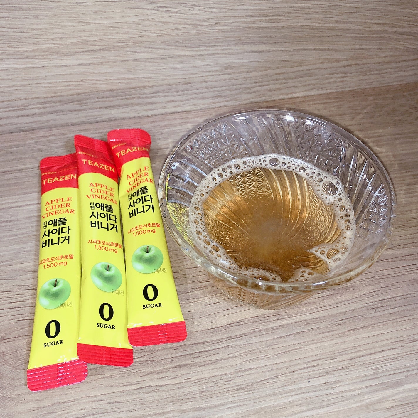 アサビ(アップルサイダービネガー)/TEAZEN/りんご酢を使ったクチコミ(4枚目)