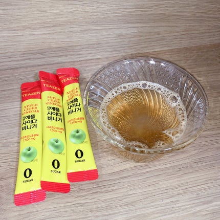 アサビ(アップルサイダービネガー)/TEAZEN/りんご酢を使ったクチコミ(4枚目)