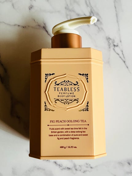 パフュームボディローション フィグピーチウーロンティー/TEABLESS/ボディローションを使ったクチコミ(2枚目)