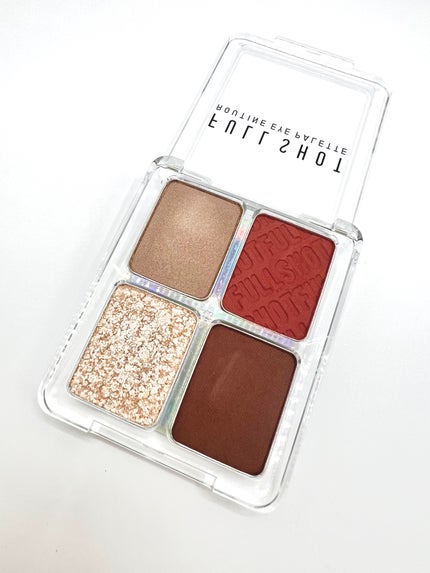 フルショット ルーティーン アイパレット/A’pieu/アイシャドウパレットを使ったクチコミ(4枚目)