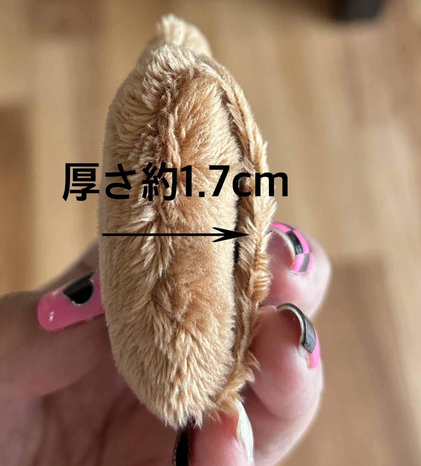 エアリーパウダーパフ チャイロイコグマ/MilleFée/パフ・スポンジを使ったクチコミ(3枚目)