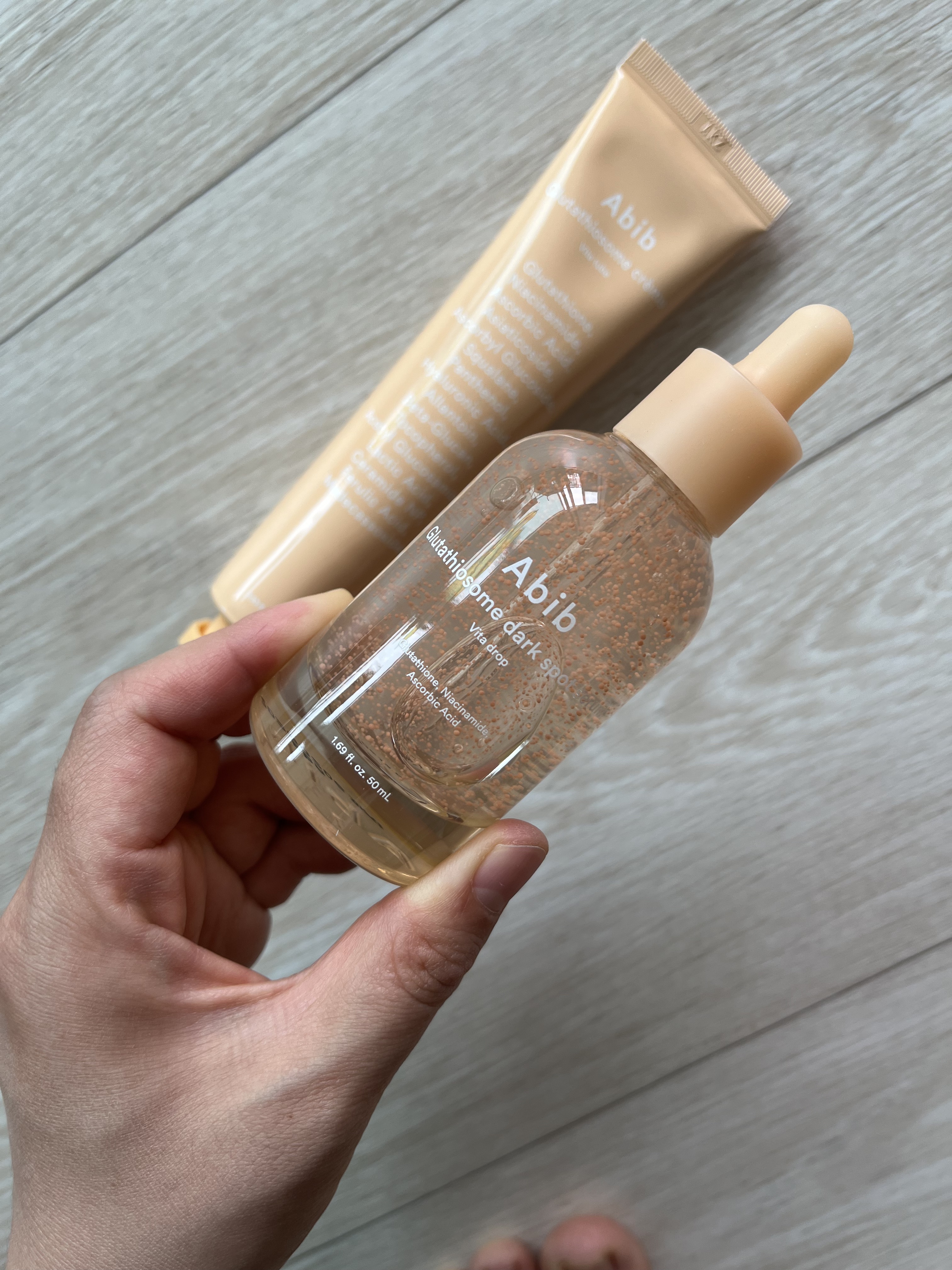 アビブ　グルタチオンソームダークスポットセラムビタドロップ/Abib /美容液を使ったクチコミ（3枚目）