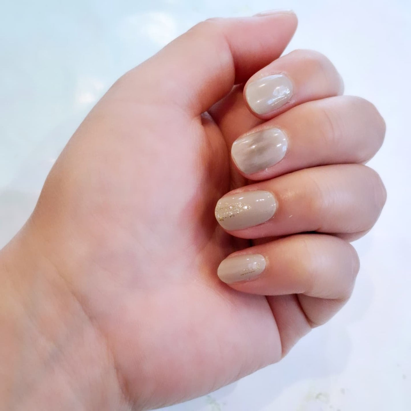 セミキュアジェルネイル(ハンド)/ohora/ネイルシールを使ったクチコミ(3枚目)