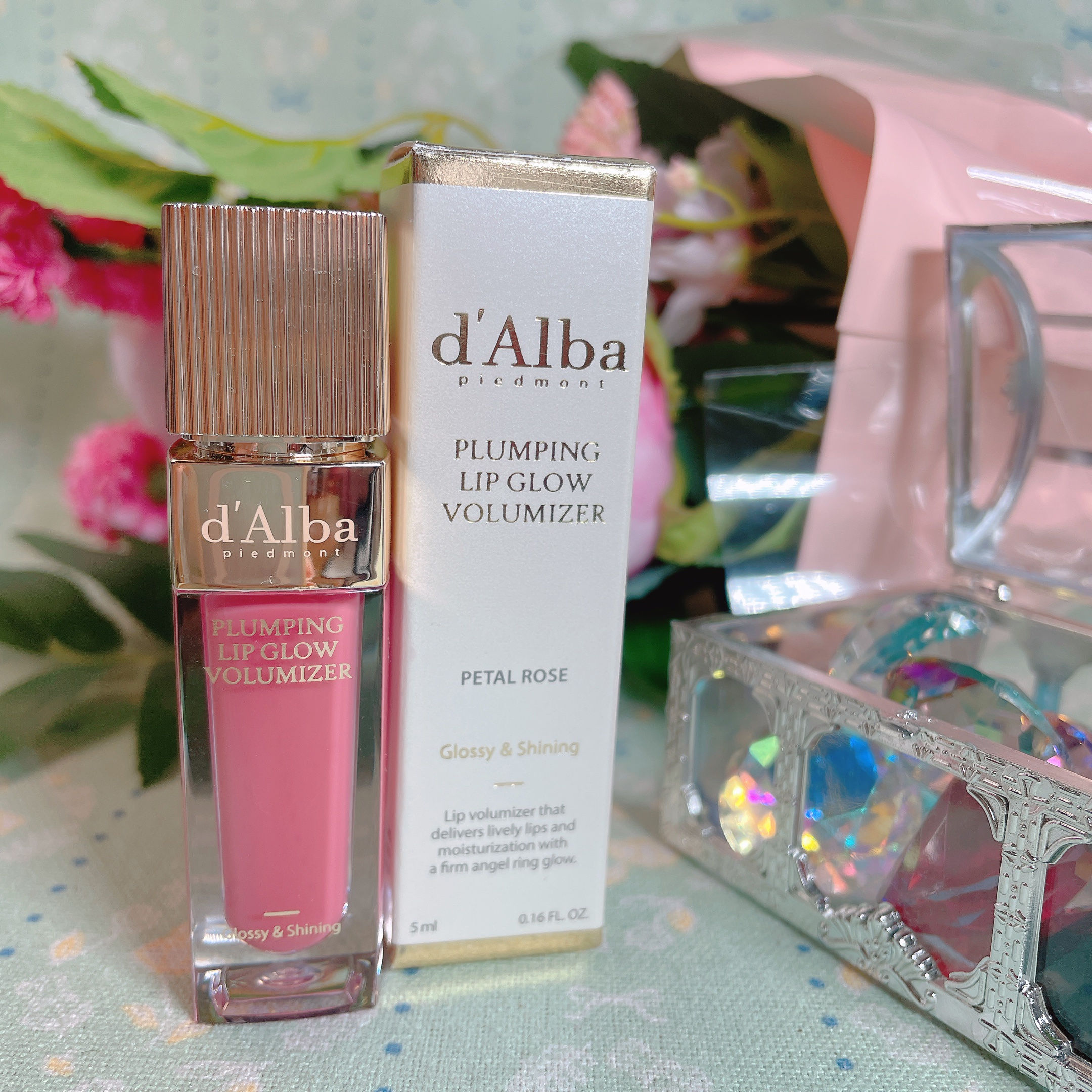 プランピングリップグロウムードボリューマイザー/ダルバ/リップグロスを使ったクチコミ（3枚目）