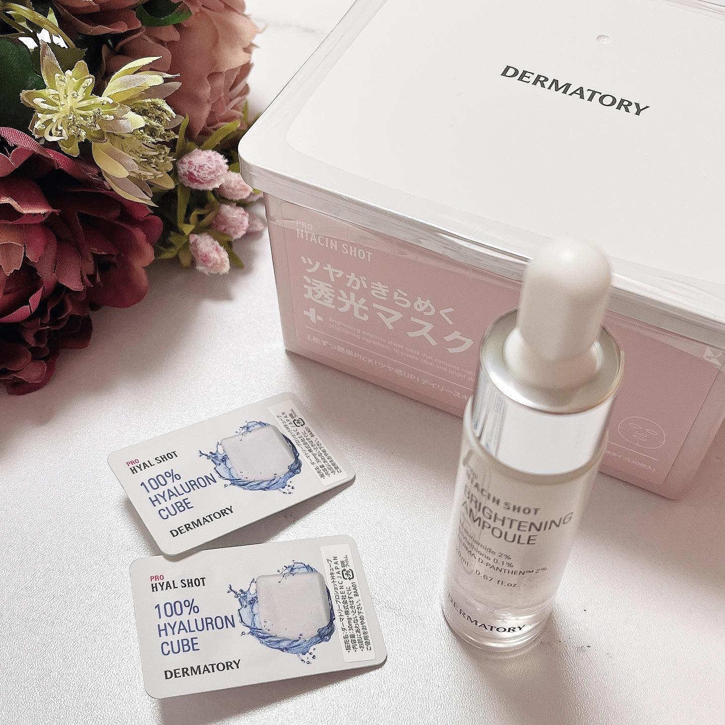 プロナイアシンショット ブライトニングアンプル/Dermatory/美容液を使ったクチコミ（1枚目）