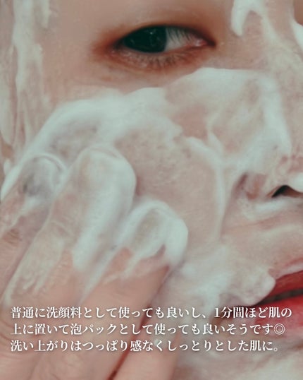 バブバブ マイルドピールホイップ/Bab2/泡洗顔を使ったクチコミ(5枚目)