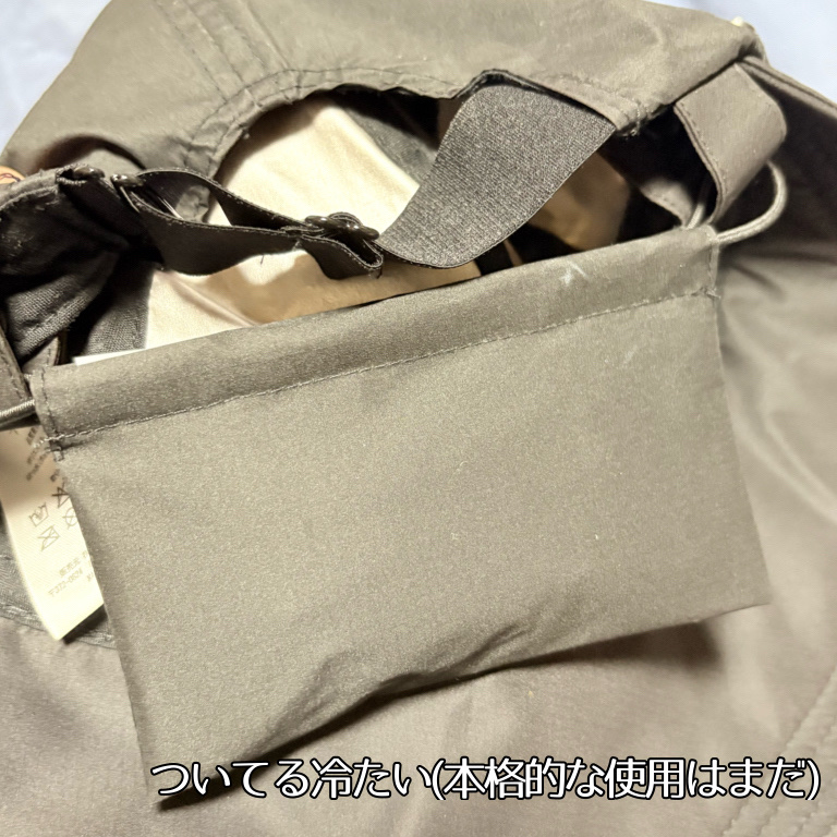 エアロクラスター チタンコーティング ガーデンキャップ/ワークマン/その他を使ったクチコミ（3枚目）