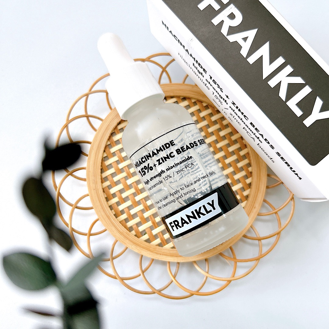 ナイアシンジンクビーズセラム/Frankly/美容液を使ったクチコミ（1枚目）