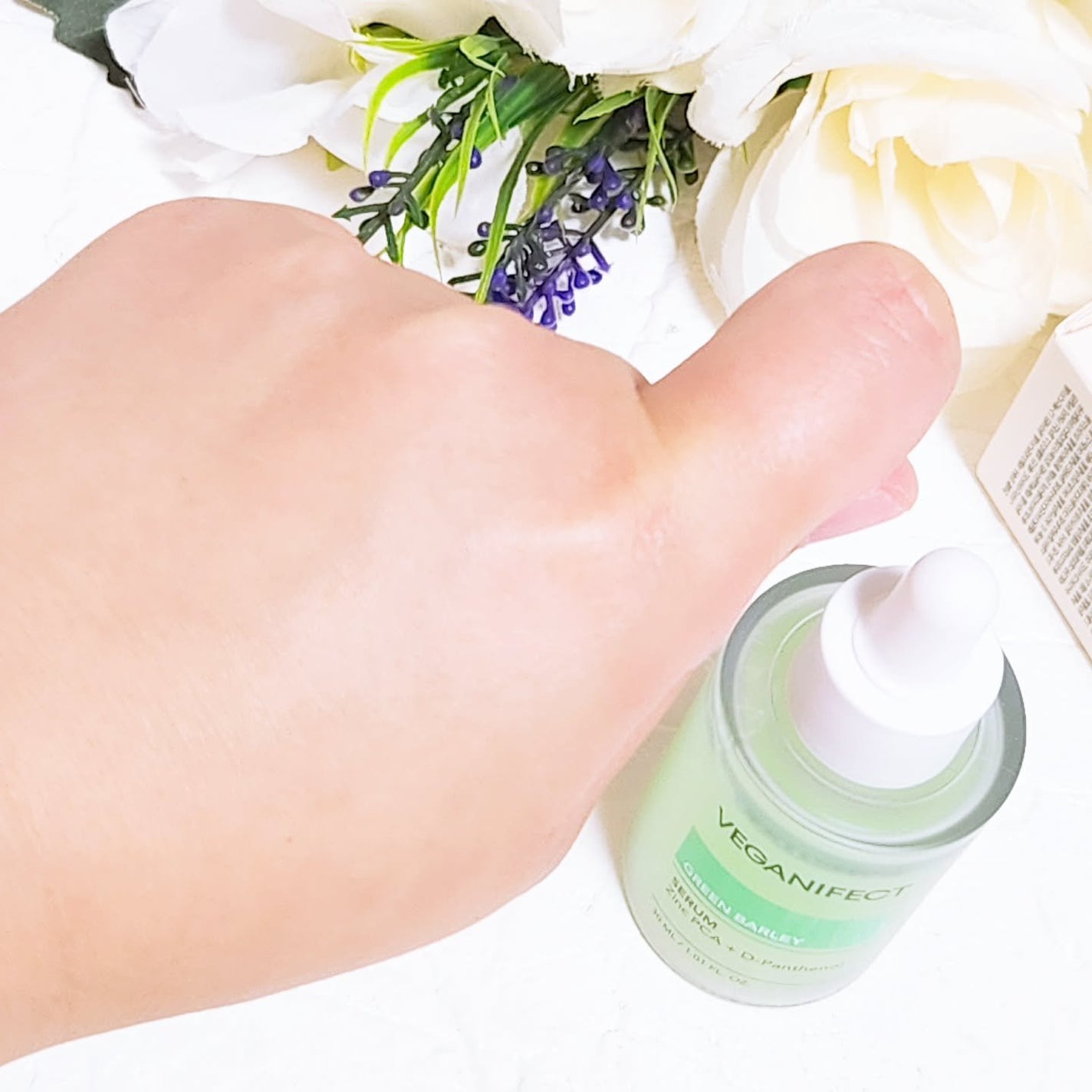 青麦ジンクセラム/Veganifect/美容液を使ったクチコミ(6枚目)