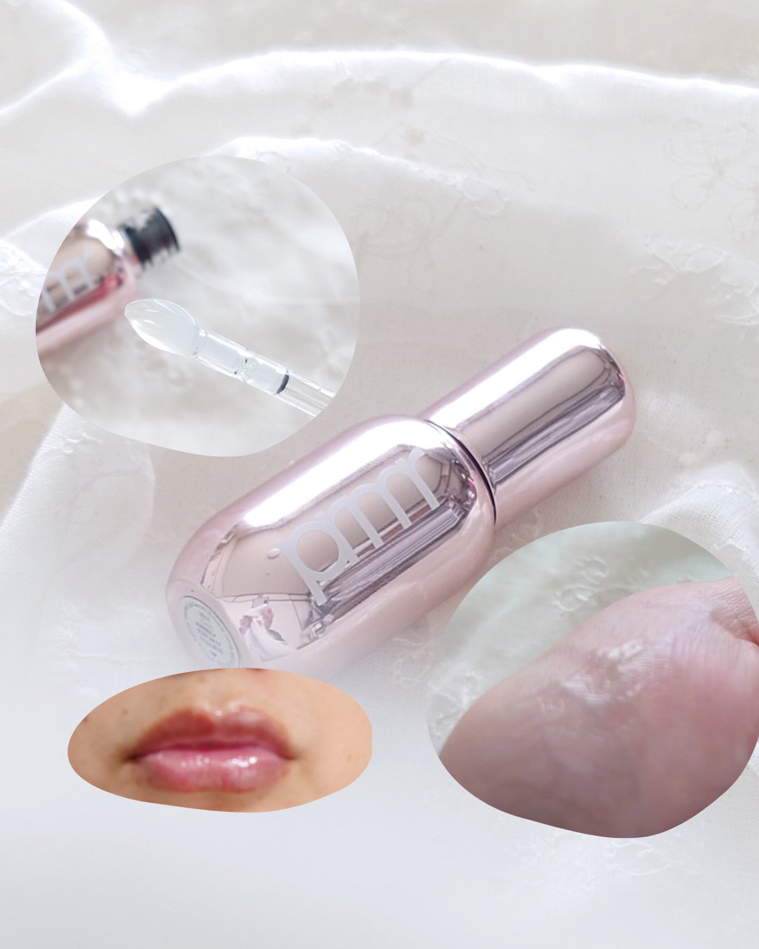 レチノール ボリューム リップセラム/primera/リップグロスを使ったクチコミ（3枚目）