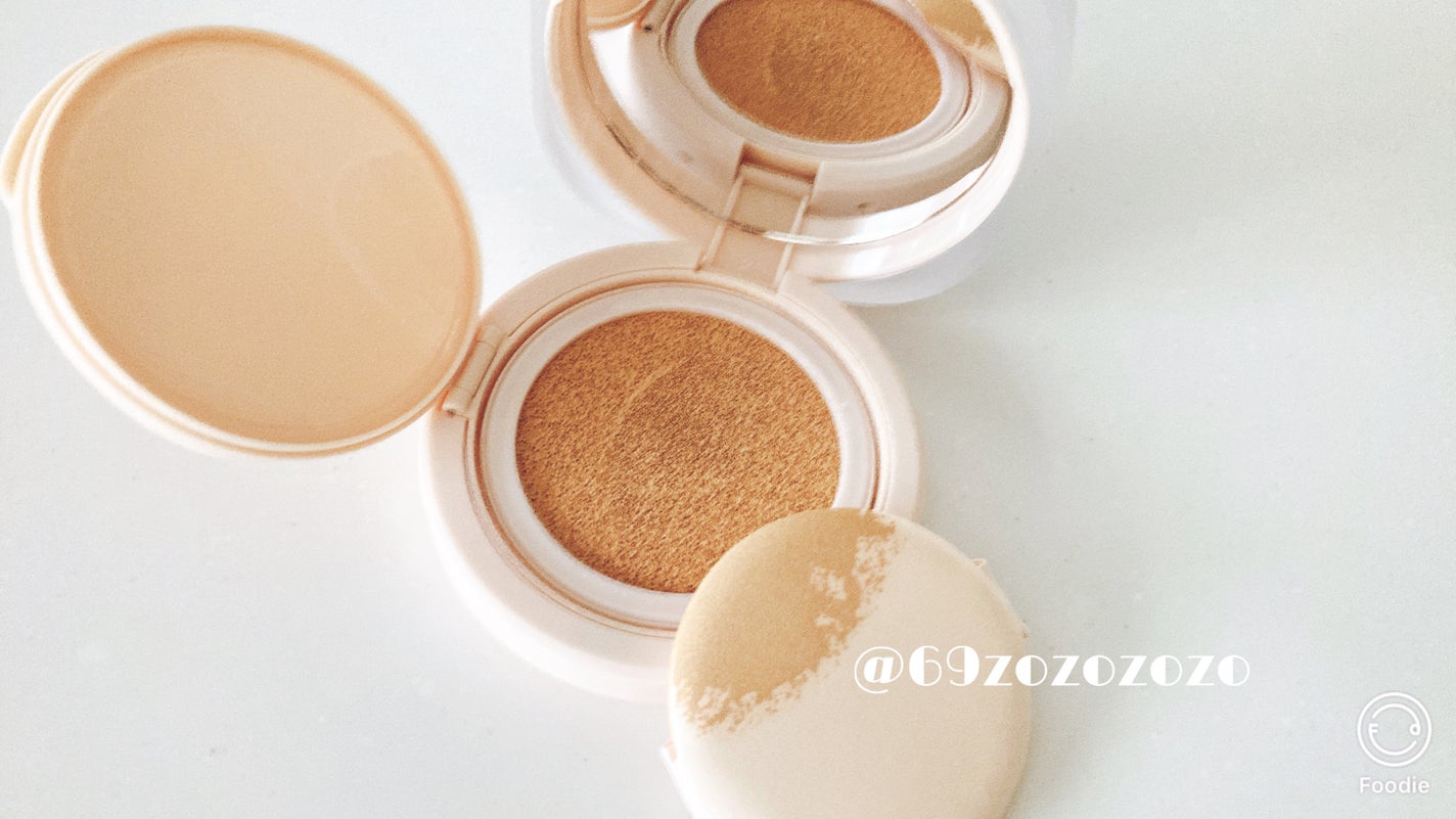 インクラスティングクッションファンデーション/THE FACE SHOP/クッションファンデーションを使ったクチコミ(6枚目)